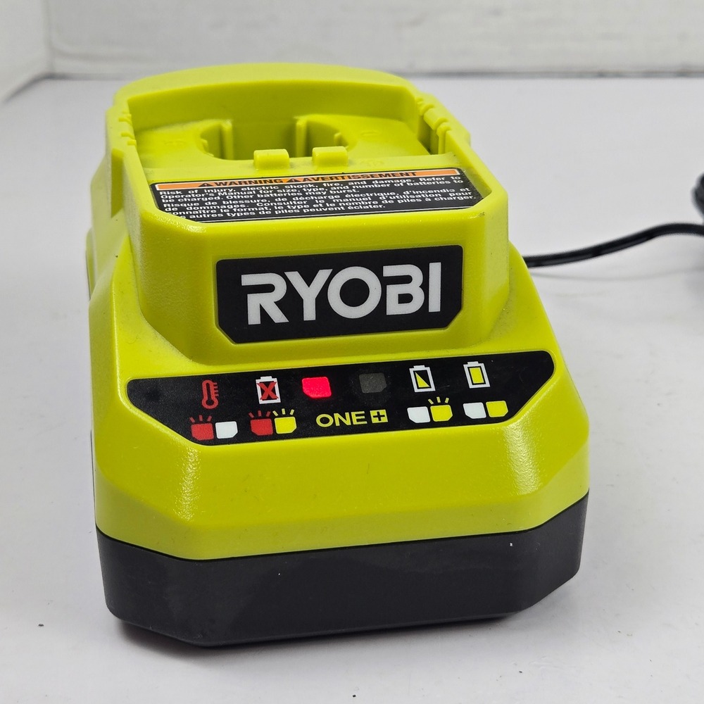 Ryobi Battery Charger PCG002 18V ONE+ Lithium-Ion CHARGER ONLY Mint Condition